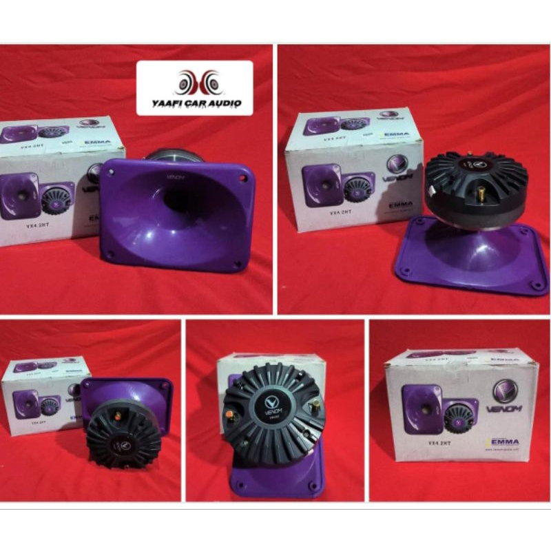 Venom Horn Tweeter - HT - Venom VX 4.1 HT-yaafi car audio