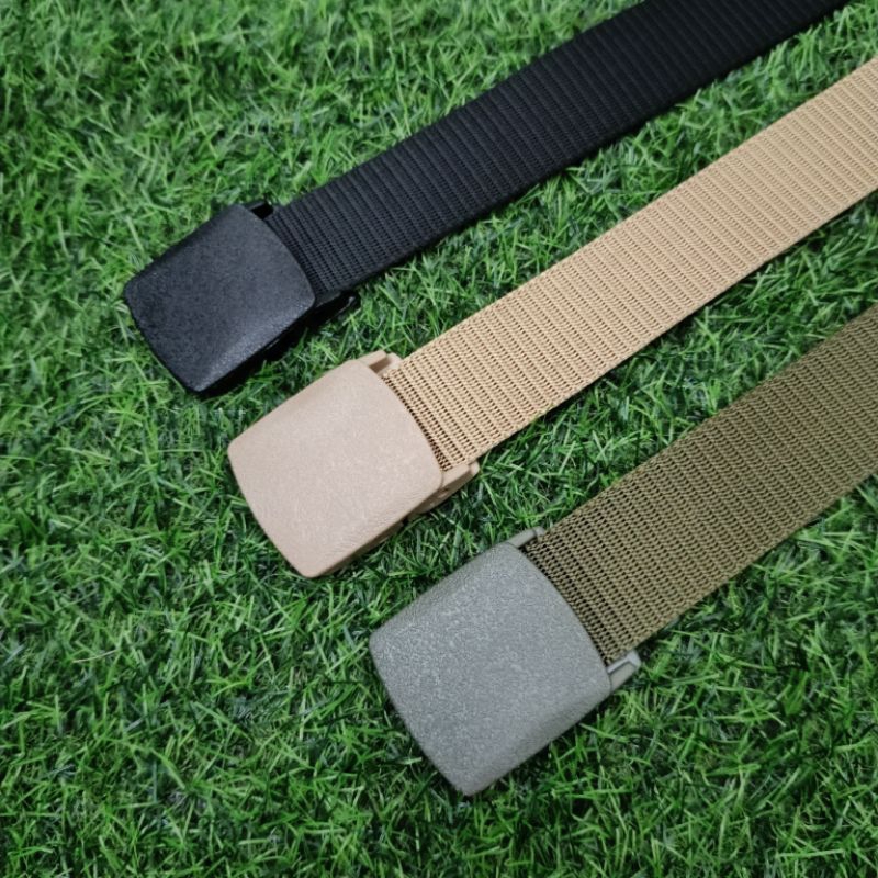 Ikat Pinggang Pria Canvas Tactical / Gesper Tactical Canvas / Sabuk Pinggang Pria Tactical