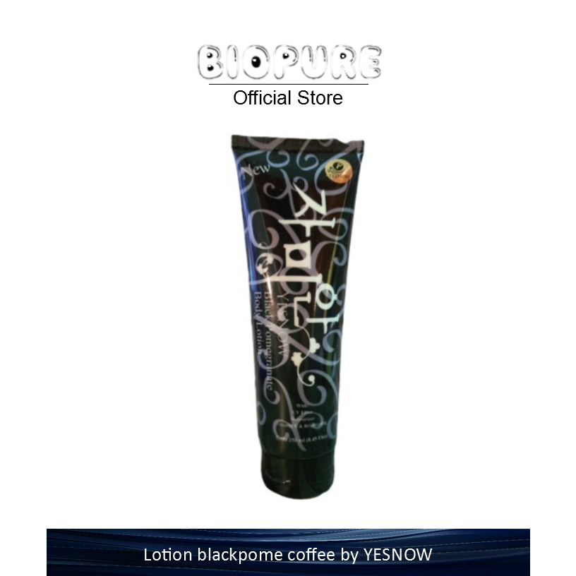 BIOPURE - Lotion blackpome coffee by YESNOW / Black pomegranate body lotion