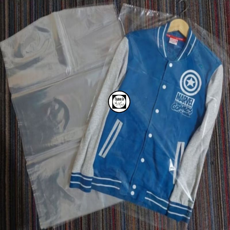 Plastik Transparan Pelindung Baju Dari Debu / Cover Baju / Anti Debu Plastik / Plastik Pembungkus La