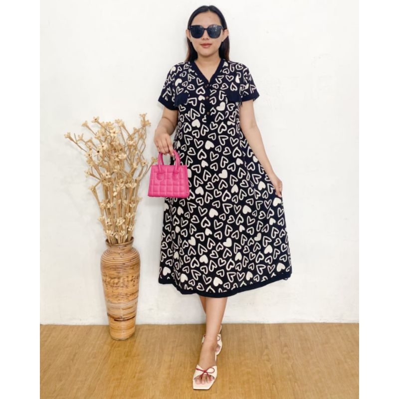 DASTER WANITA - DASTER KEKINIAN - DASTER LENGAN PENDEK