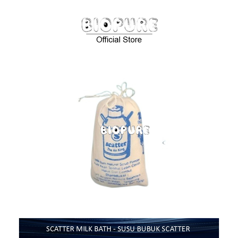 SCATTER MILK BATH - SUSU BUBUK SCATTER - MANDI SUSU - MILK BATH - MILK