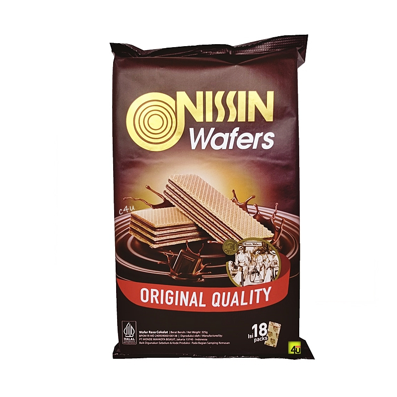 

Nissin Wafers - Classic Original Wafer - 18 Mini Packs