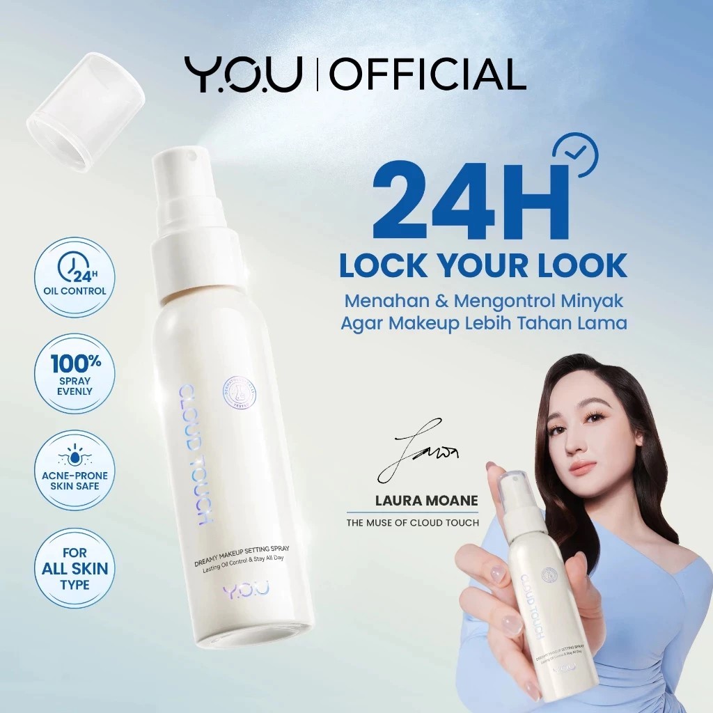 You Cloud Touch Dreamy Makeup Setting Spray 55ml/ASYILA KOSMETIK