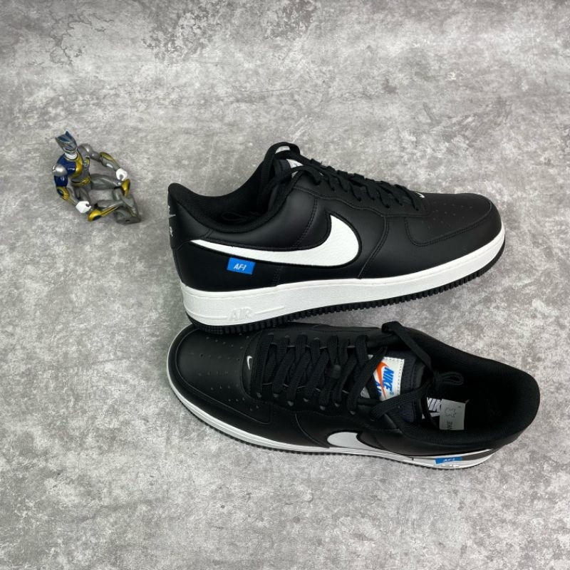 Nike Air Force 1 Low Black White Blue