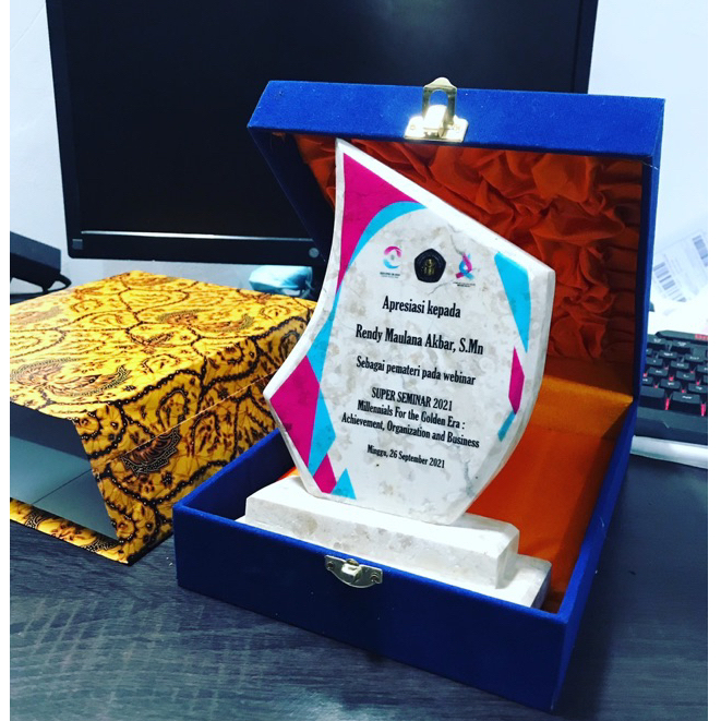 Plakat Marmer Plakat Magang Custom