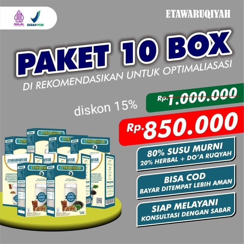 

ETWARUQIYAH | SUSU KAMBING ETAWA BUBUK