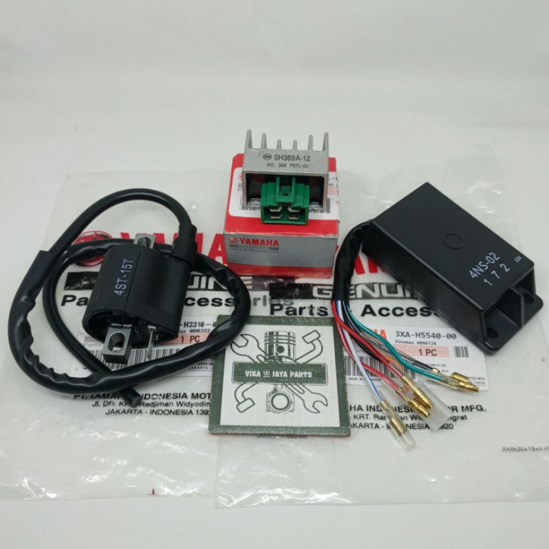 PAKET 3ITEM 3XA CDI KOIL KIPROK YAMAHA FIZR FORCE ONE FORCE1 FIZR ORI