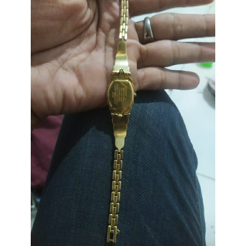 jam tangan orient 22k gold plate.