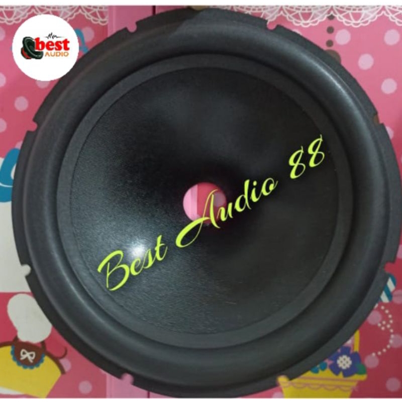 Daun kertas speaker 12inch 12 inch woofer spon coating polos voice coil 40mm tinggi 8cm