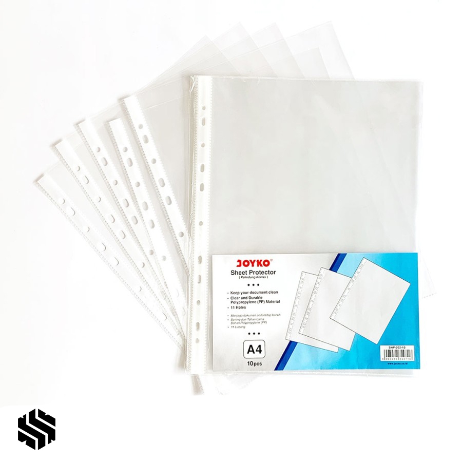 

Sheet Protector Joyko A4 - 1 Pack isi 10