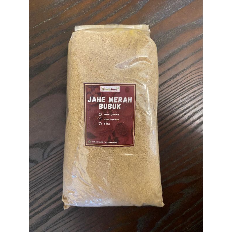 

Jahe merah bubuk 500 gram murni tanpa campuran