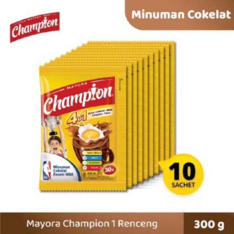 

Energen champion coklat seduh