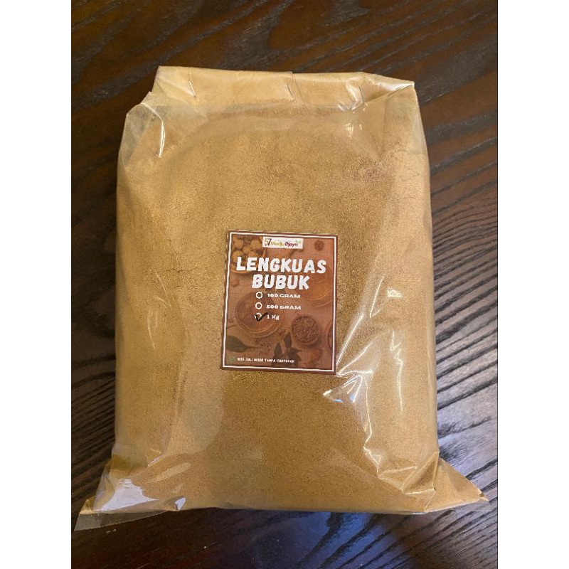 

Lengkuas bubuk 1 kg murni tanpa campuran