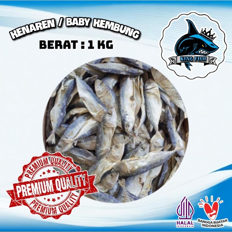 

1KG IKAN ASIN KENAREN/BABY KEMBUNG MURAH BERKUALITAS