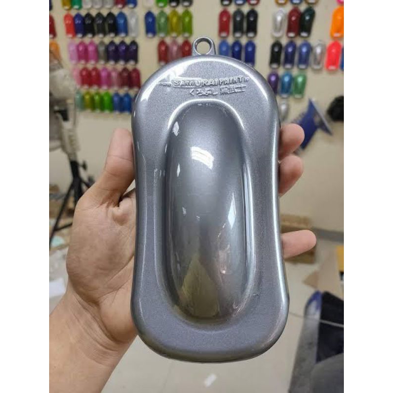 CAT DUCO MOBIL DAN MOTOR WARNA GREY METALIK/ABU ABU METALIK