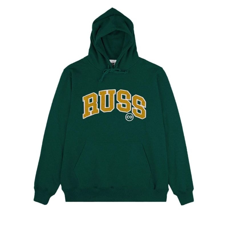 Russ.Co Sweater Hoodie Oldschool Green M-XXL