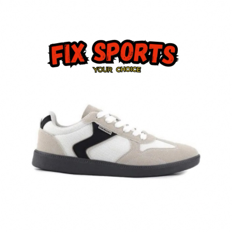Sepatu Sneakers Pria Airwalk Cyrus Light White Grey Black AIWCM241214W