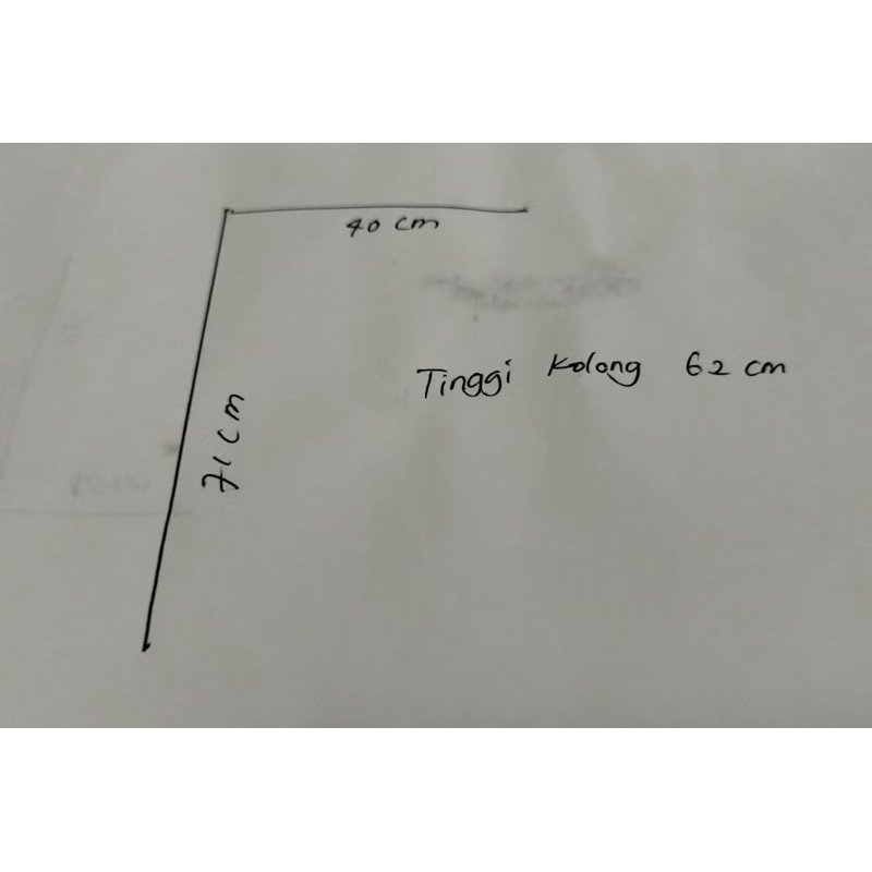 PINTU SLIDING MEJA BAWAH DAPUR ALUMINIUM