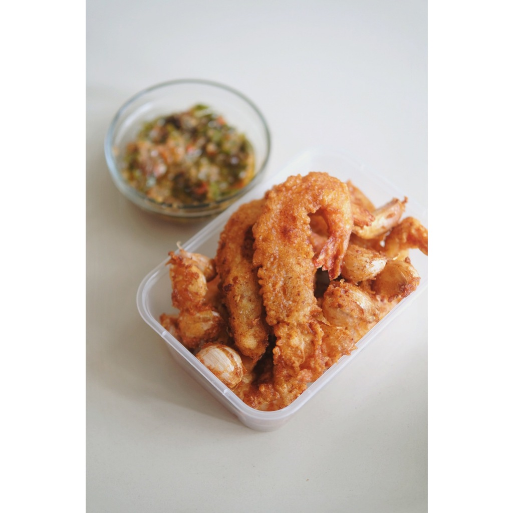 

Udang goreng bawang putih (Kemasan Vacuum)