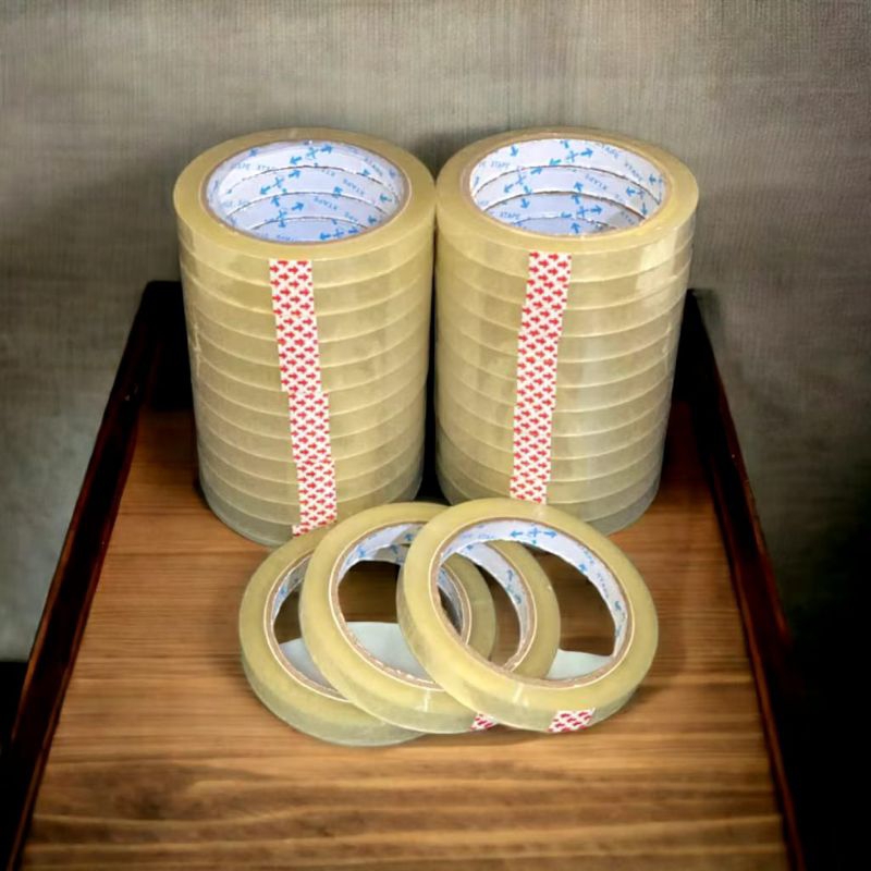 

Solatip Selotip Lakban lingkar gede 1 Inch lem toples panjang 72Yard 6Pcs Stock Ternatas