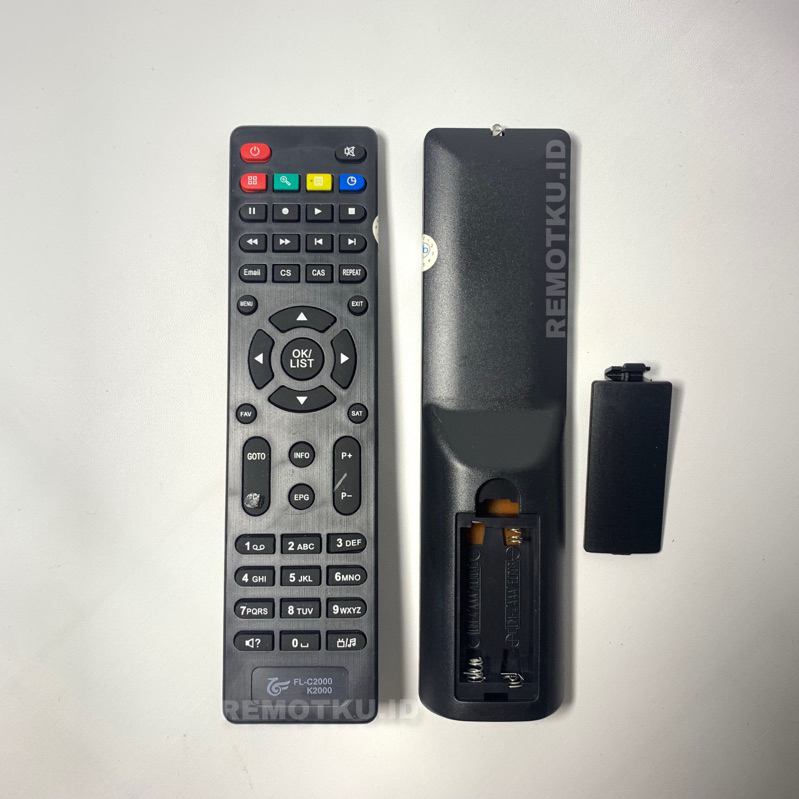 REMOT REMOTE RECEIVER PARABOLA K-VISION BROMO C2000 B0310 KUALITAS SUPER