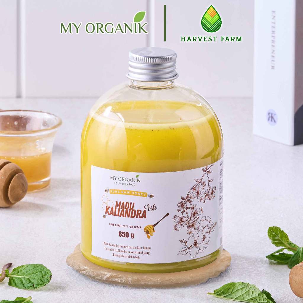 

My Organik Madu Kaliandra 650gr Madu Murni Asli Premium Pure Original Pure Raw Honey