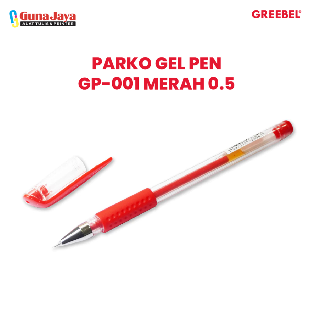 

PARKO GEL PEN GP-001 MERAH 0.5