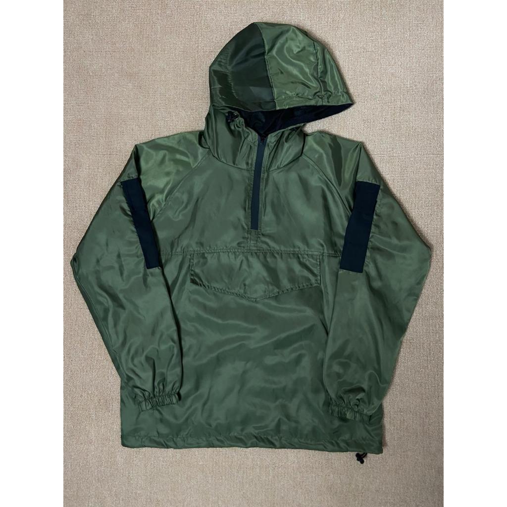 Jaket Parasut Waterproof warna hijau army pria | Jaket Cougle