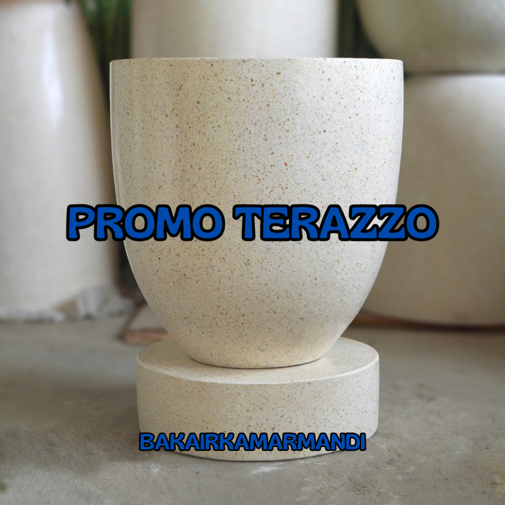 BAK AIR KAMAR MANDI | BAK MANDI TERASO | UNIK TERAZZO BATU ALAM | TERRAZZO TIPE UIN MINI