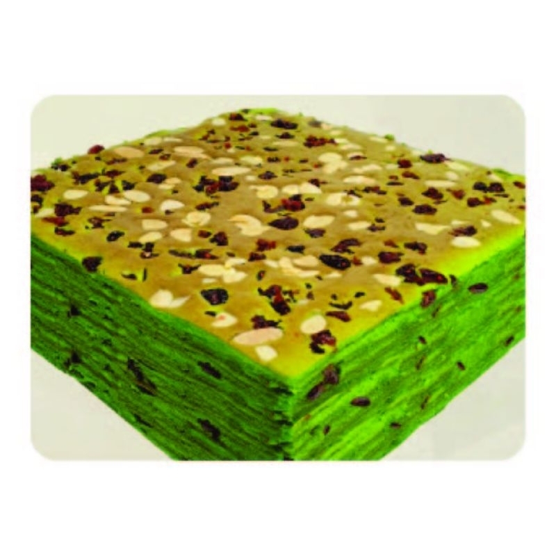 

Lapis Legit Pistachio Cranberry Premium Toetje/ Lapis Legit Pistachio Cranberry Wijsman Toetje / Lapis Legit Pistachio Cranberry Premium Wijsman