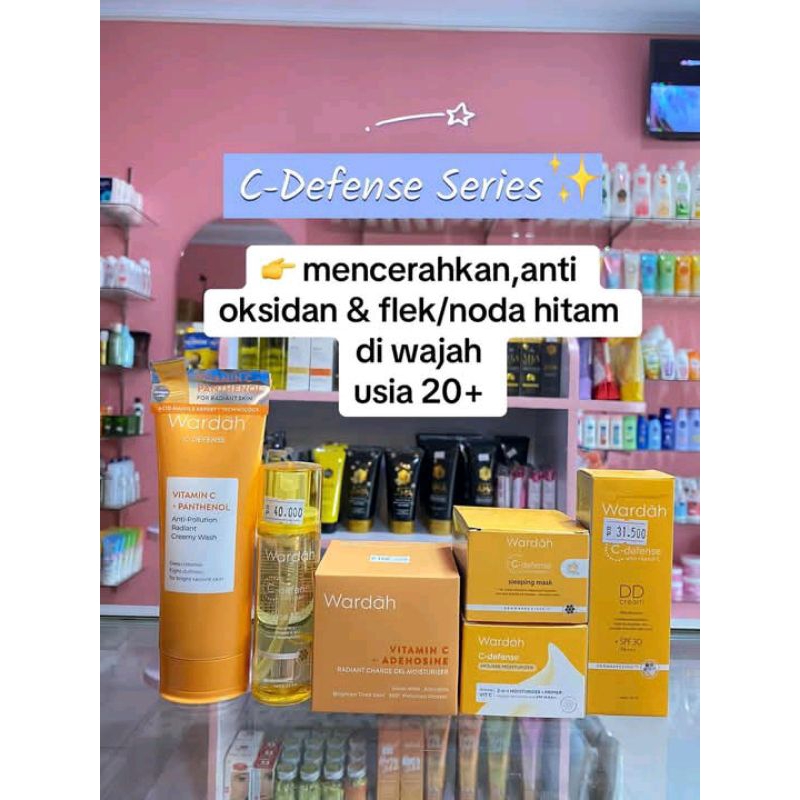 WARDAH C Defense Series sepaket