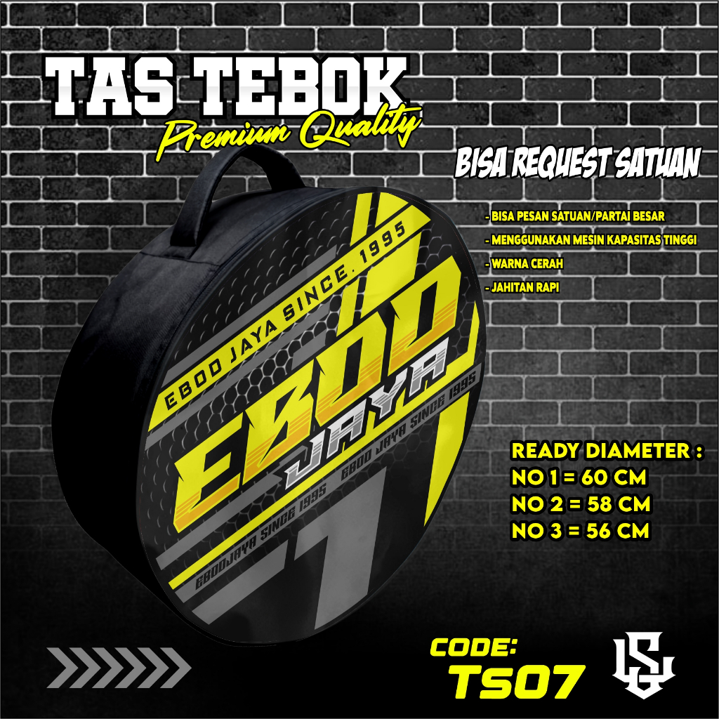 tas tebok murai motif ebod jaya ransel gendong jinjing bawa tebok sangkar murai printing