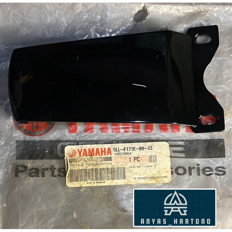 cover tail sambungan body Jupiter Lama | Hitam | 5LL-F171E-00-P4 | original Yamaha