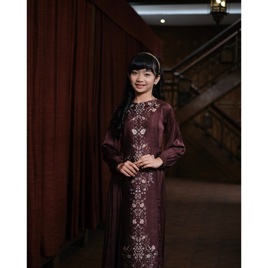 TUBITA - Dress Raya Abaya Kids - Dress Lebaran Premium by Tubita
