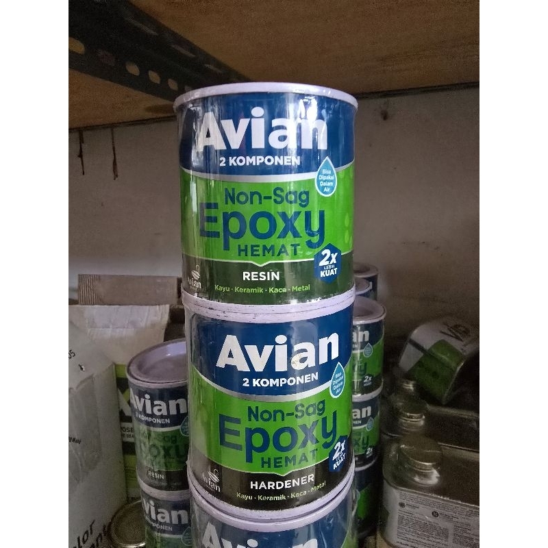 

Lem epoxy avian 2 komponen resin n hardener lem serbaguna 1 set