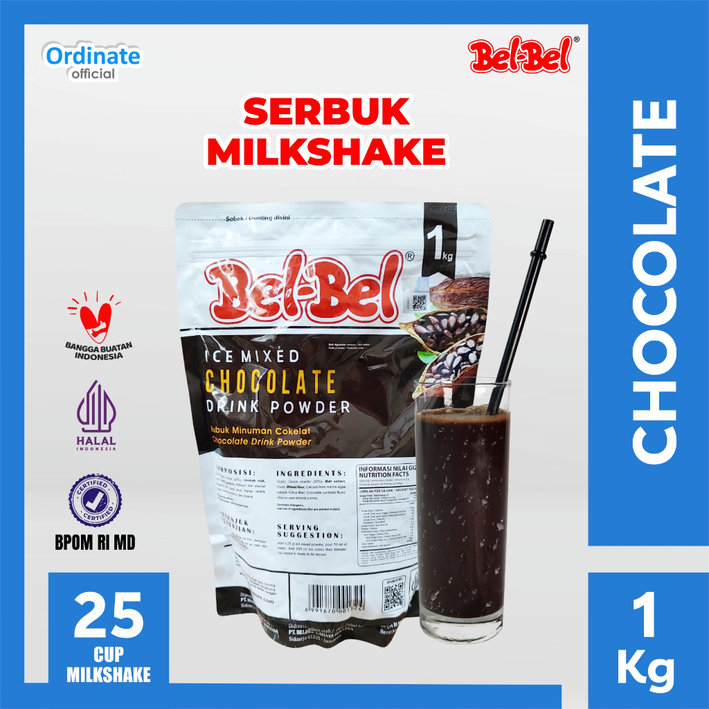 

Bubuk Minuman Premium Rasa Coklat 1 Kg - Belbel