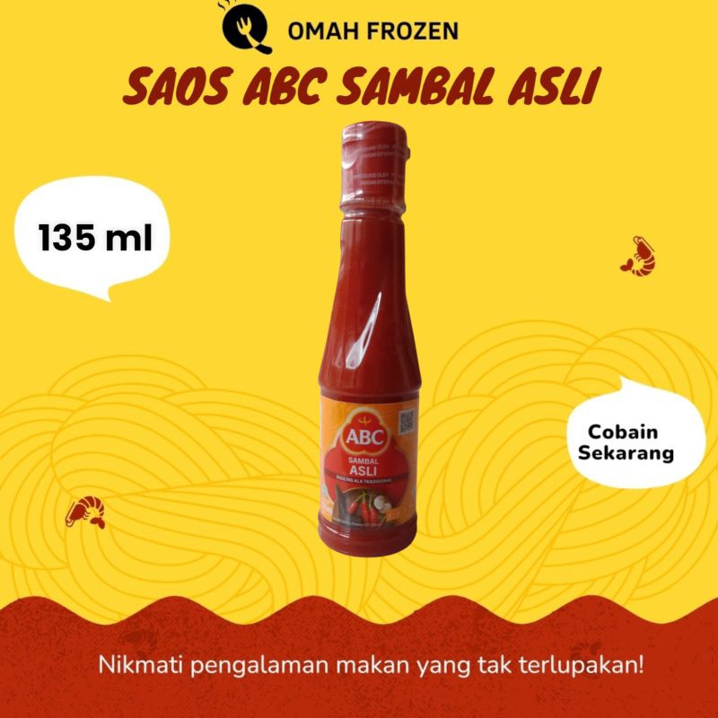 

Saus ABC sambal asli 135 ml
