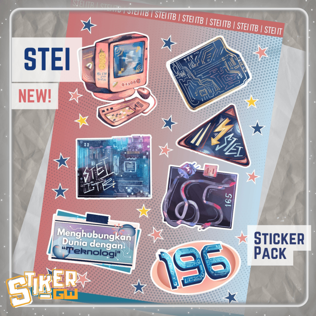 

[NEW] Sticker Pack STEI ITB - STIKER SEKOLAH TEKNIK ELEKTRO DAN INFORMATIKA KAMPUS STICKER LAPTOP IPAD BUKU CERMIN MOBIL MOTOR CASING KESING CASE HANDPHONE HP SETIKER STICKER LUCU AKSESORIS CUSTOM PTN KULIA