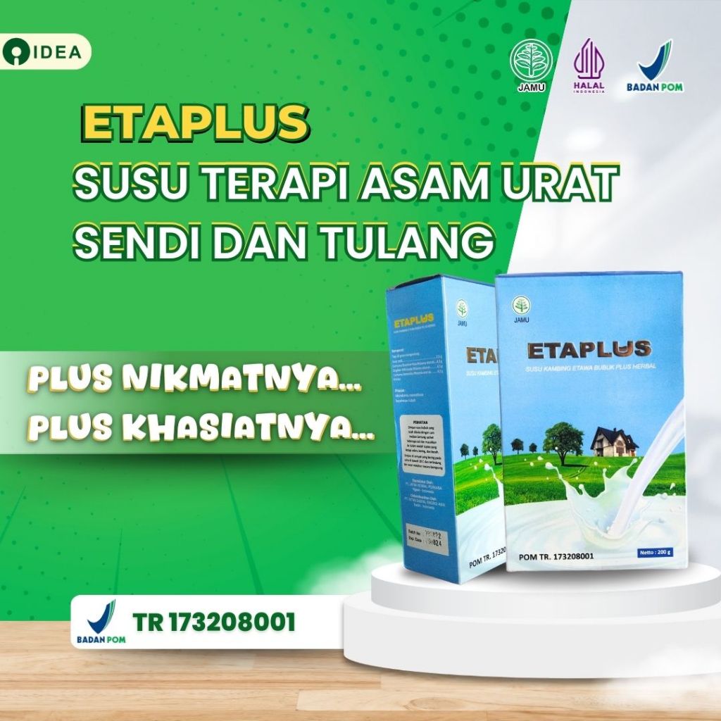 

Etaplus Susu Herbal Kambing Etawa BPOM