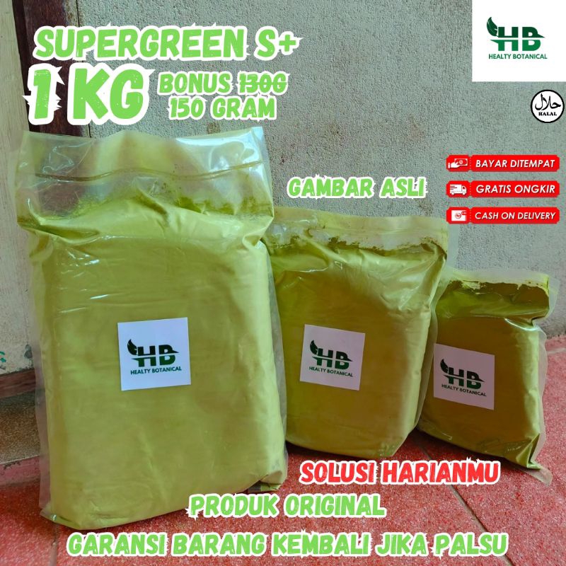 

Bubuk Herbal Healty Botanical Original Organik Tanpa Campuran