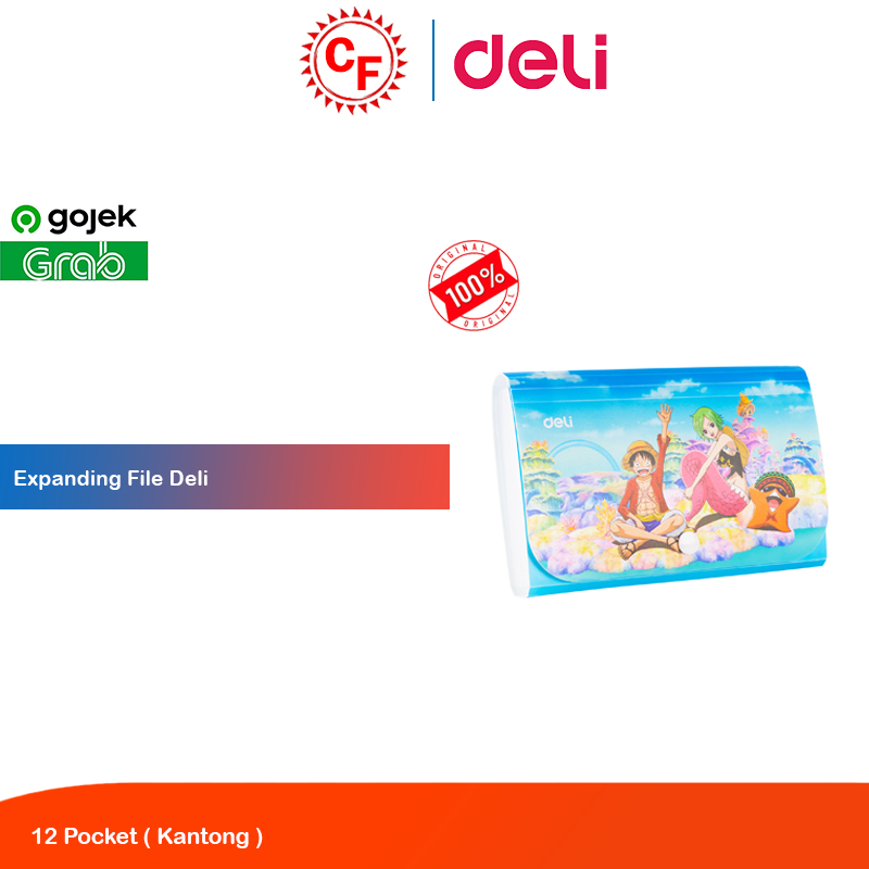 

Deli Expanding File A6 EF622 - Tempat Dokumen One Piece Desain Unik