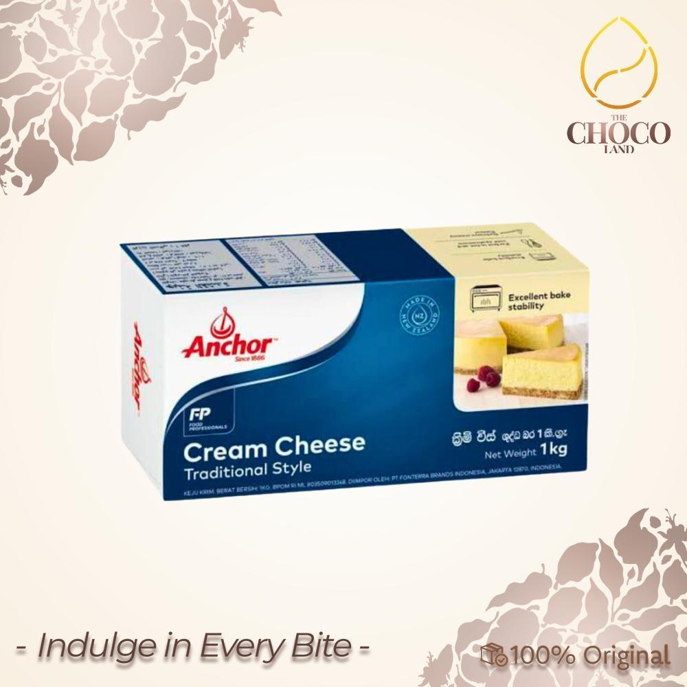 

Anchor Cream Cheese 1kg - Keju Krim Premium dari Selandia Baru