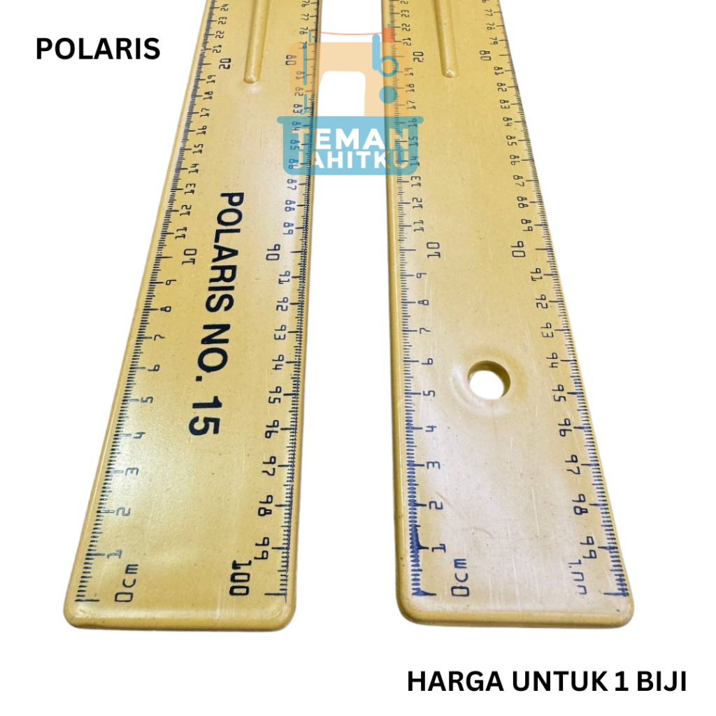 

PENGGARIS SKALA JAHIT LURUS 100 CM NO.15 MEREK POLARIS (PL-08)