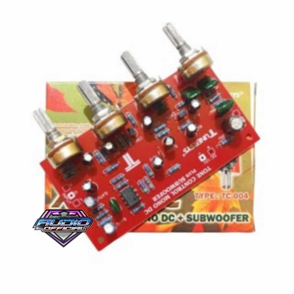 XBR DC 12v Tone Control Mono DC + Subwoofer Tunersys TC 004