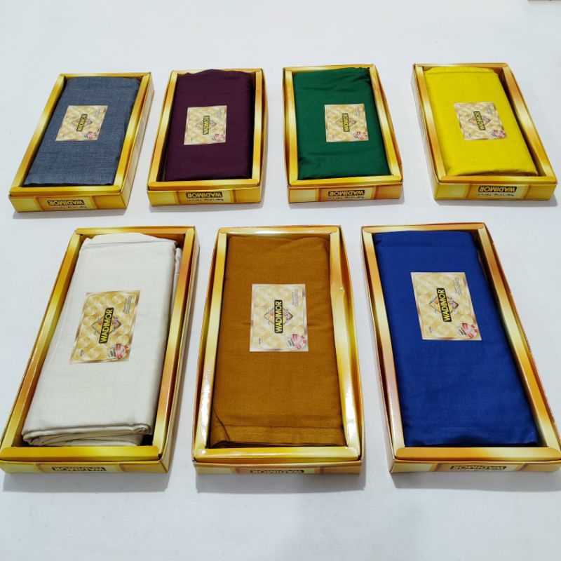 Sarung wadimor polos warna