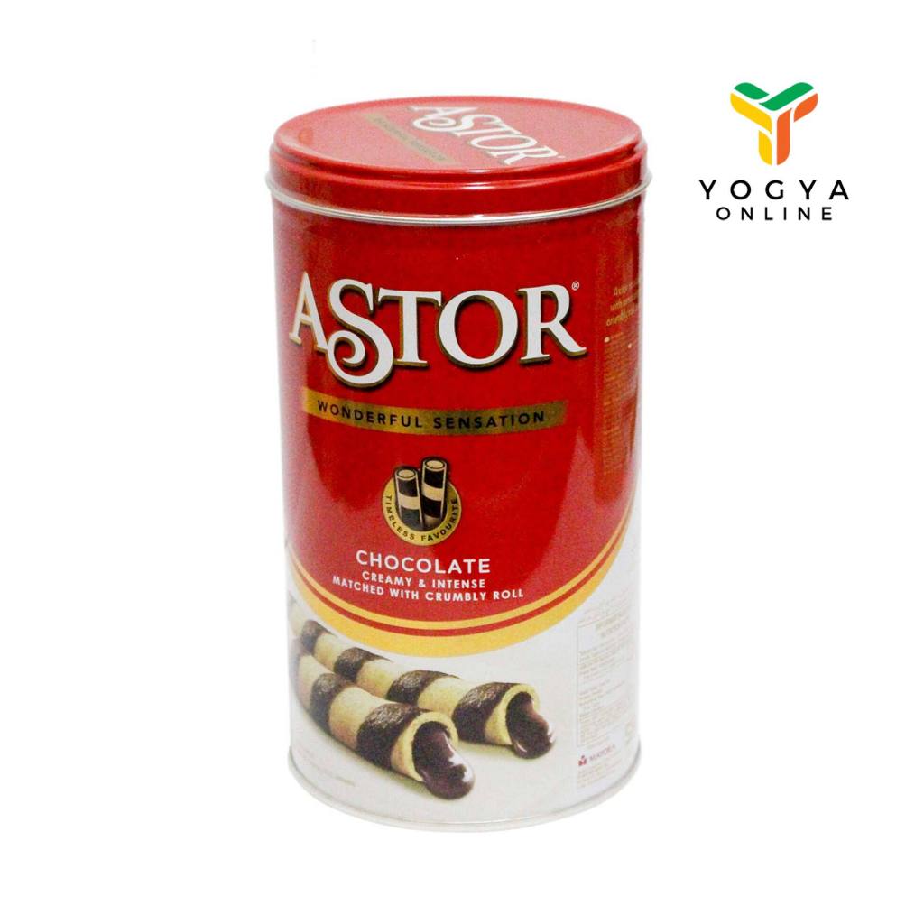 

Astor Wafer Stick Double Coklat Kaleng 330 Gram