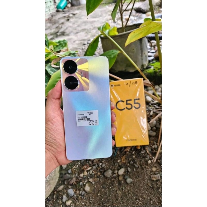 realme c55 ram 6/128 mulus no minus fullset second rasa baru