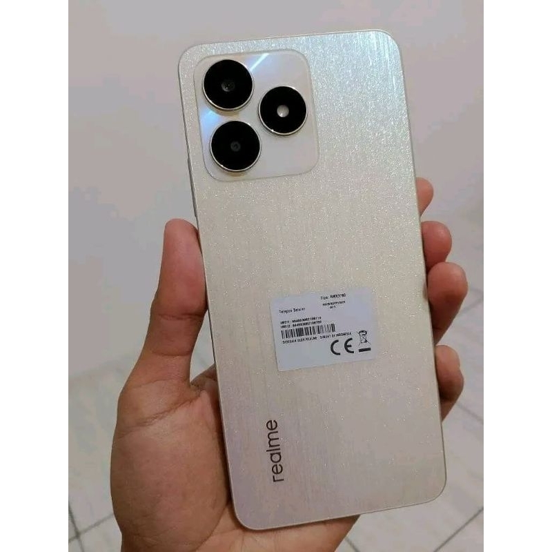 realme c53 ram6/128 mulus no minus fullset second rasa baru