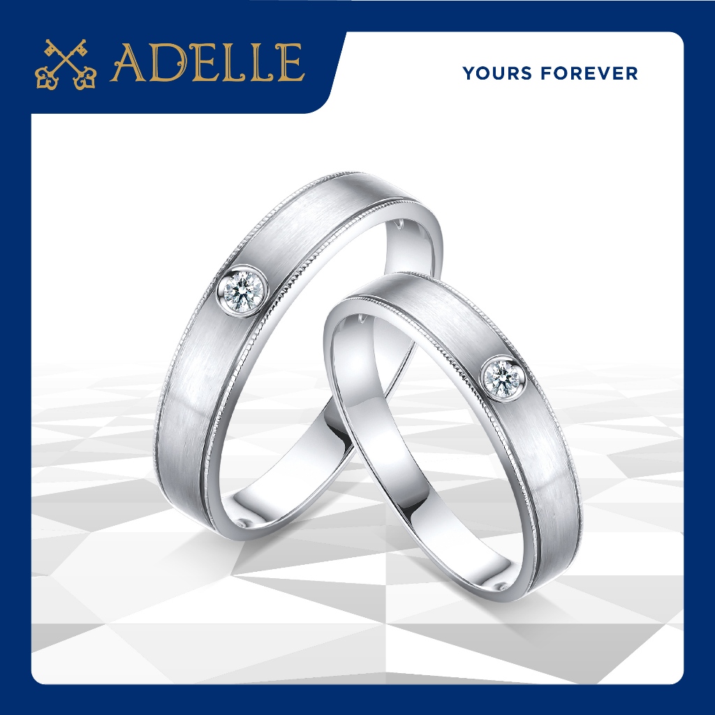 Cincin Pernikahan Adelle Jewellery - Amity Wedding Ring - Cincin Pernikahan